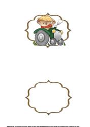 Tractor Ted Insert