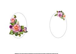 Rose Cottage and Happybirthday with Camellias Insert