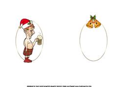 Bert Sends Christmas Wishes Insert
