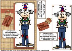 Gus Has Good News Quick Card