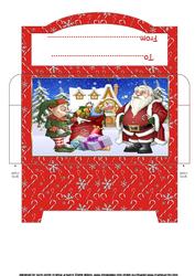 I've Counted Them Santa Money Envelope