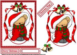 Snuggle Bear Christmas