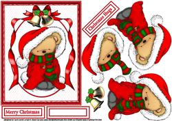 Snuggle Bear Christmas