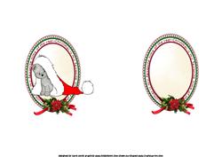 Cute Kitty in Santa Hat Insert
