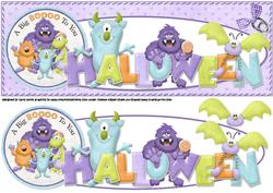 Boo to You Halloween Large Dl