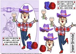 Edna Goes Line Dancing