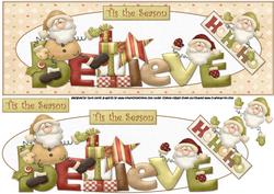 Believe Christmas Large Dl