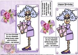 Stella Young Sweet and Innocent Quick Card
