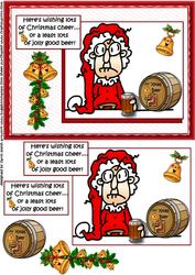 Gus Sending Christmas Cheer Quick Card