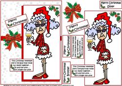 Stella Family Christmas Wishes Quick Card