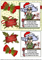 Stella Made You a Christmas Card Quick Card