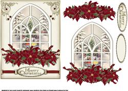Vintage Christmas Through the Window