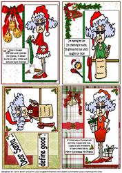 Selection of 4 Stella Christmas Toppers 2
