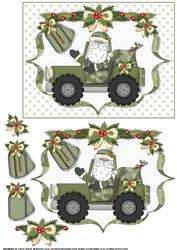 Christmas Wishes for the Troops Quick Card