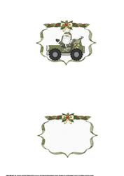 Christmas Wishes for the Troops Insert