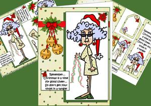 Stella Gets Her Tinsel in a Tangle Mini Kit with Bookmark