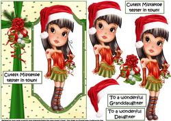 Cutest Mistletoe Tester Daughter