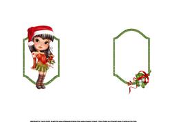 Cutest Mistletoe Tester Daughter Insert