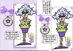 Stella and the Gravity Fairy Quick Card