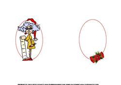 Stella Writes Her Letter to Santa Insert