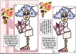Stella Prepares for a Sneeze Quick Card