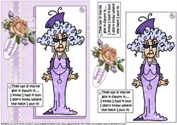 Stella Flaunts It Quick Card