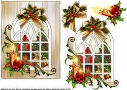 Christmas Morning Through the Window