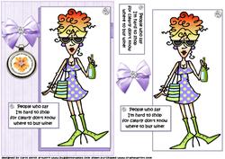 Rita Isn't Hard to Shop for Quick Card
