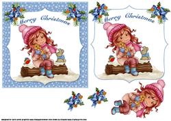 Christmas Friends Quick Card