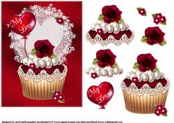 My Love Cupcake Valentine
