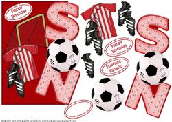 Son Football Red Over the Edge