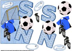 Footall Son Blue Over the Edge