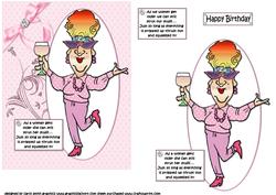 Edna Struts Her Stuff Quick Card