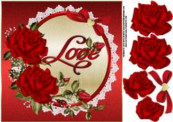 8x8 Roses for My Love