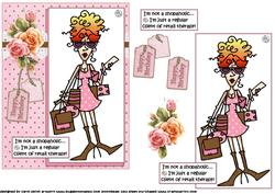 Rita is a Fan of Shopping Quick Card