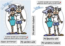 Stella and Gus Anniversary Quick Card