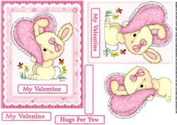My Bunny Valentine Quick Card