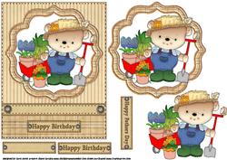 Green Thumb Ted Quick Card