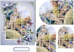 Dovecote Cottage Through the Window Pyramid