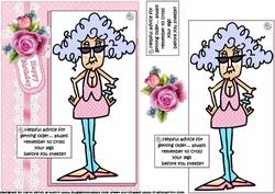 Stella Careful When You Sneeze Quick Card