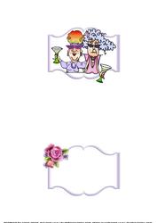 Stella and Edna Golden Friends Insert