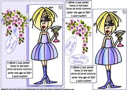 J.j Birth Control for the Over 50's Quick Card