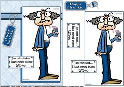 Gus Needs Wd 40 Quick Card