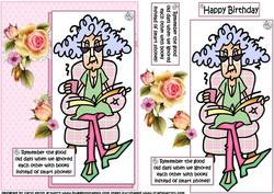 Stella Remembers the Good Old Days Quick Card