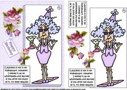 Stella and Her Vodkabulary Quick Card