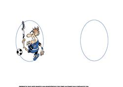 Over the Edge Birthday Goal Blue Insert