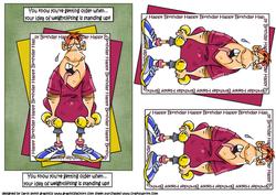 Getting Older and Weightlifting Quick Card