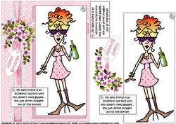Rita and Her Eccentric Old Friend Quick Card