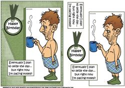 Bert Plans to Seize the Day Quick Card