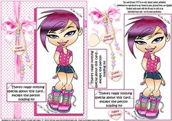 Teen Diva is Special Quick Card